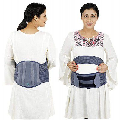 LifeShield Cotton Lightweight Comfortable Pregnancy / Maternity Back and Waist Support Belt (Small)