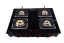 LIGHTFLAME ALTROZ (4B) With Heavy Pan Support, 6mm thick Glass Top, Gas Stove (NEW MODEL Launched by LIGHTFLAME))...