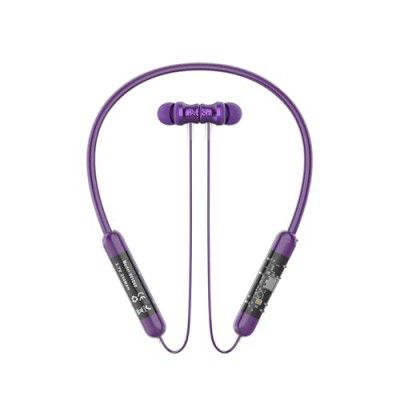 Like Star Hydro Neckband Bluetooth Earphones Upto-40Hr Play time with Bluetooth v5.2 Technology, Advanced Audio Features, HD Voice, Prefect Fit Neck Band (Purple)