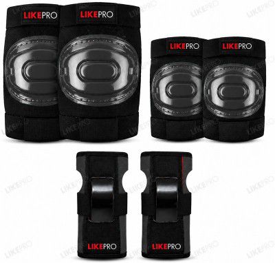 LIKEPRO Kids Skating Protective Set (Ages 3-5-8-14 Yrs) With Skipping Rope Skating Guard Combo