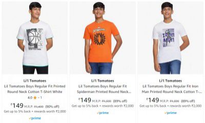Li'l Tomatoes Kids Clothing Upto 90% Off