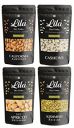 LILA DRY FRUITS Combo Cashews, Almonds, Golden Raisins & Dry Apricots 200gm Each| Kaju, Badam, Kishmish, Khurmani| Combo 800gm...