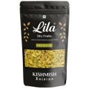 LILA DRY FRUITS Golden Raisin 1 kg | Premium Seedless Green Kishmish | Nutritious Dried Grapes Rich in Iron & Vitamin B | Ideal for Snacking, Baking, Cooking | Perfect for Gifting...