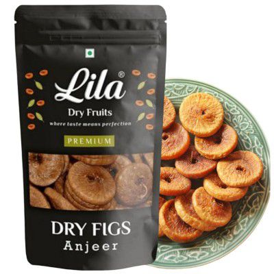 LILA DRY FRUITS Natural Dried Anjeer, 200 Gms Pouch Pack