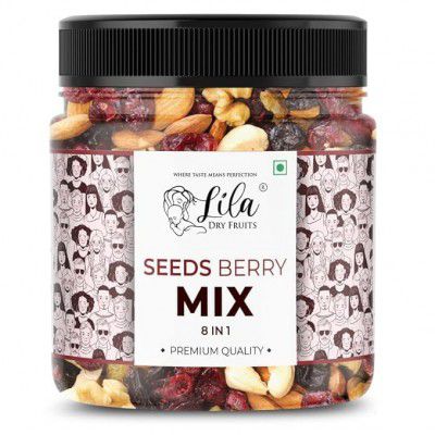 LILA DRY FRUITS Natural Premium Seed Berry Mix - 500g 