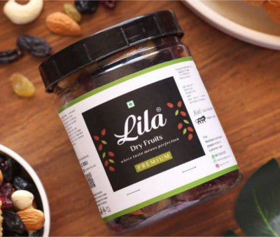 lila dry fruits Premium DryFruit Mix |(Almonds,Cashews,Mota Pista,Walnut,Raisins) Jar Pack 500gm Cashews, Almonds, Pistachios, Walnuts, Raisins  (500 g)