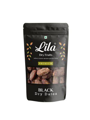 LILA DRY FRUITS Premium International Dates 250 g| Khajoor or Khajur Dry Fruit | Rich in Vitamins & Minerals | Natural Sweetener | Kala Chuara