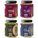 LILA DRY FRUITS Roasted Seeds Combo 400 Grams | Perfect for Gifting...