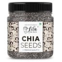 LILA DRY FRUITS UNROASTED Chia Seeds 250gram Jar Pack with High Protein, Omega 3 and Fiber...