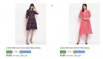 Lilots Women's Dresses & Gowns at minimum 85% off