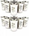 LIMETRO STEEL Stainless Steel Serving Glasses (Pack of 12)...
