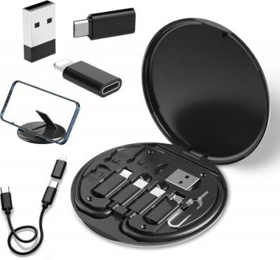 LIMTAS All in One 60W USB Fast Charging Travel Data Cable Set Type C