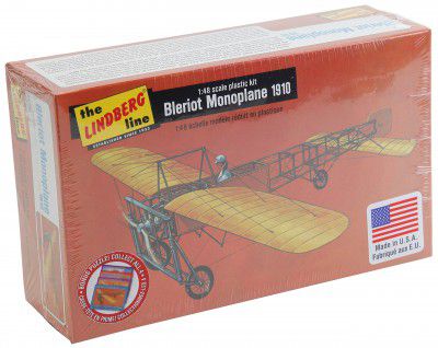 Lindberg USA 1/48 Scale Bleriot Monoplane 1910 Plastic Model Kit
