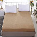 Linenovation 100% Waterproof Mattress Protector- King Size Bed 72 Inch X 78 Inch (6 ft X 6.6 ft)- Beige...