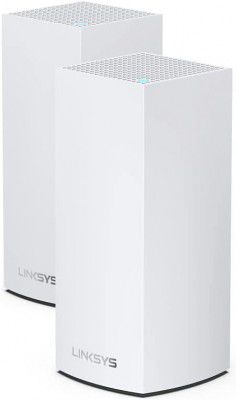 Linksys Atlas Pro 6 Dual-Band Intelligent Mesh WiFi Router with 160 Mhz for Video, Gaming & High-Speed Data with Upto 5400 sq.ft & 60+ Devices AX 5400 (Pack of 2), White