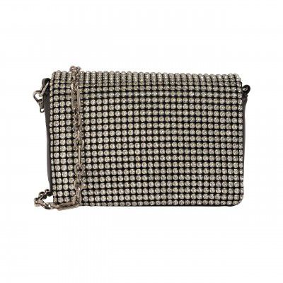 Lino Perros Diamond Stud Shoulder Bag