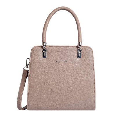 Lino Perros Womens Satchel (Beige)