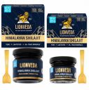 LIONVEDA Original Himalayan Shilajit Resin(Certified Gold Grade) for Men, Gym, Stamina, Energy & Improved Health | 100% Pure Shilajit/Shilajit Liquid (25g + 45g = 70gm)...