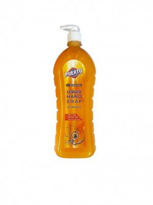 Puerto Liquid Handwash Refill - Original Hand Wash- 1 Ltr (Pack of 2)| Germ Defence Formula