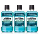 Listerine Cool Mint Mouthwash Liquid, Removes 99.9% Germs, 250ml Combo Pack of 3 (Buy 2 Get 1 Free)...
