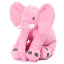 Little Innocents Big Size Fibre Filled Stuffed Animal Elephant Baby Pillow with Ball Soft Toy(Pink, 45cm)...