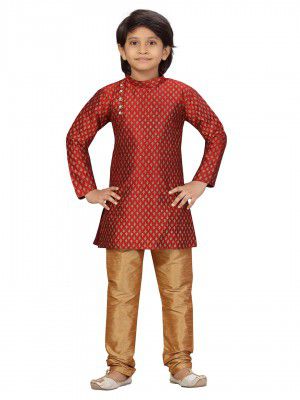 Little Mafia By Aarika Baby-Boys Regular Tunic Shirt