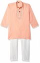 Little Mafia By Aarika Boys Regular Tunic Shirt (CV_KP_VC_01_Peach 4)...