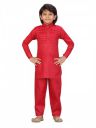 Little Mafia By Aarika Boy's Solid Regular Tunic Shirt...