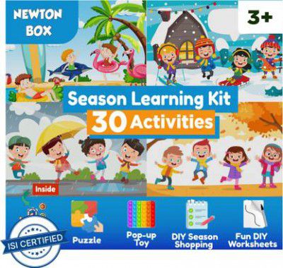 Little Olive 5 in 1 combo Season Theme Learning and Education Gift Set  (Multicolor)