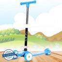 Little Olive Tikes Scooter For Kids 3 Years Above 4 Level Height PU Wheels with Brake  (Blue)...