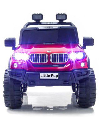 LITTLE PUP Kids Speed-888 Battery car for Kids | Battery Operated Jeep for 1 to 7 Year