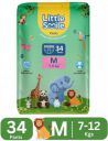 Little Smile Baby Pants Extra Absorb Diapers - Medium - 34 Pieces...
