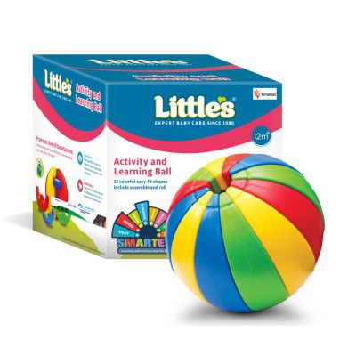 Little’s Activity and Learning Ball I Learning Activity Toy I Multicolour I Infant and Preschool Toys