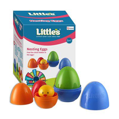 Little’s Nesting Eggs Activity Toy for Babies Multicolor Infant & Preschool Toys
