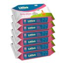 Little's Soft Cleansing Baby Wipes | Contains Aloe Vera & Jojoba Oil - 80 wipes (Pack of 6)...