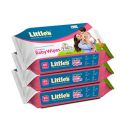 Little's Soft Cleansing Baby Wipes | 80 Wipes x 3 - 240 Wipes...