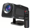 Livato HY320 Mini 4K Support,Native HD Android/Wifi/Bluetooth Autokeystone Freestyle (5000 lm / 1 Speaker / Wireless / Remote Controller) Portable Projector  (Black)...