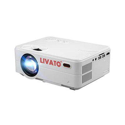 Livato Truecast WiFi Full HD 5000 Lumens Portable Projector with Mobile Screen cast