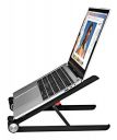 Live Tech Apex Laptop Stand - Portable, Lightweight & Durable - Robust Plastic & Metal Design - for All Laptops 11-17" up to 13 lbs - Riser Adjustable Notebook Stand - Foldable Computer Holder for...