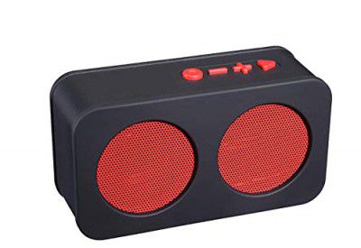 Live Tech BS01 Melody Portable Wireless Bluetooth Speakers (Red)