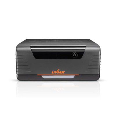 Livfast Bolt+ 800VA 12V Square Wave Inverter with 25% Faster Charging Ideal for Home