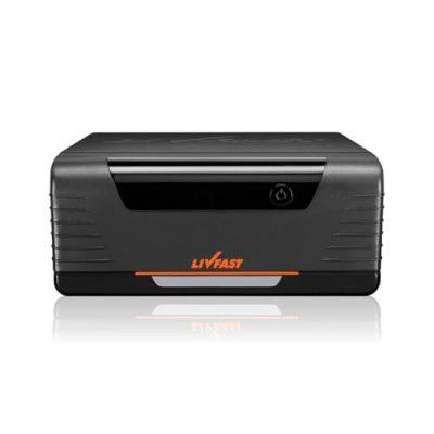 Livfast FLASHCHARGE+ 1500VA 24V Pure Sine Wave Inverter with 25% Faster Charging Ideal | Supports 2 Inverter Battery of 12V