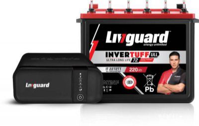 Livguard LG1550i_IT 2272TT Tubular Inverter Battery  ((220 Ah+ 1250VA))