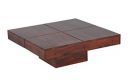 Livit'homes Vomo Coffee Table (Light Honey Finish, Wood )...