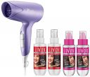 Livon Damage Protect Serum, Protection up to 250°C & 2X Less Hair Breakage, 100 ml (Pack of 2) with Syska Hair Dryer & Livon Hair Serum For Women| 100 Ml (Pack Of 2)...