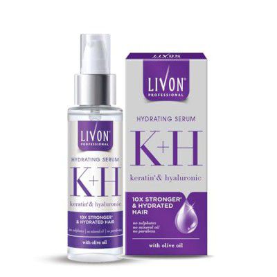Livon Professional Hydrating Serum for Women & Men - 100ml | For Stronger, Hydrated & Frizz-free Hair