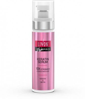 LIVON Style Pro Keratin Hair Serum for Women (100 ml)