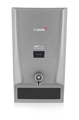 Livpure Bolt Plus RO+UV+Copper+High Recovery Water Purifier - 7 L Storage
