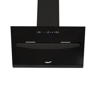 Livpure Ivy 90 Cm 1350 M3/Hr Autoclean Filterless Kitchen Chimney,(Touch & Gesture Control,Black)