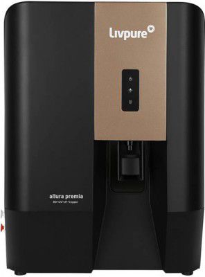 {Extra ₹5104 OFF} LIVPURE LIV-ALLURA-PREMIA 7 L RO + UV + UF + TDS + ALK + Copper Water Purifier